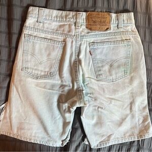Vintage Light Wash Levi’s 505 Denim Shorts Jorts